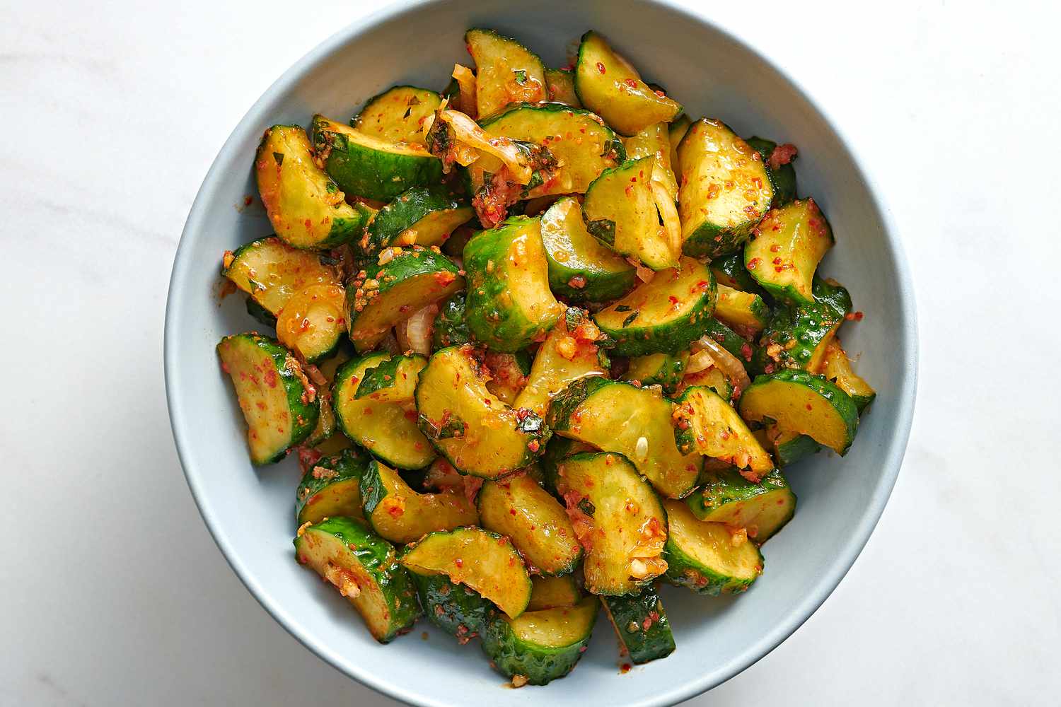 Quick Cucumber Kimchi