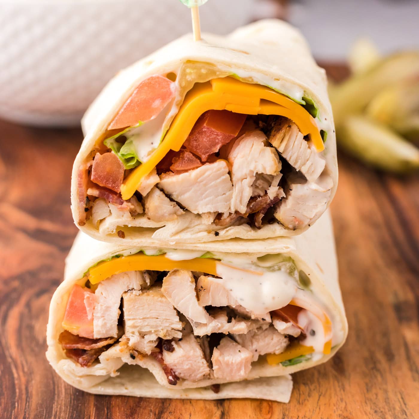 Chicken Bacon Ranch Wrap